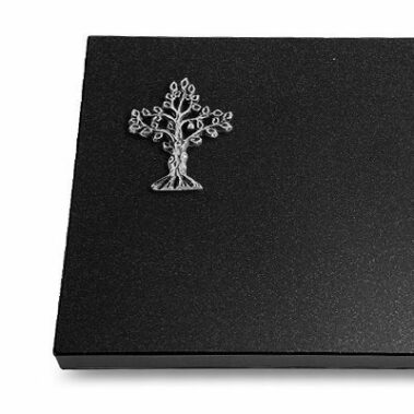 Metallornament "Aluminium Baum 2"