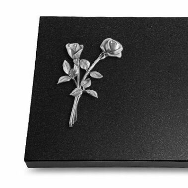 Metallornament "Aluminium Rose 10"