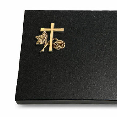 Metallornament "Bronze Kreuz 1"