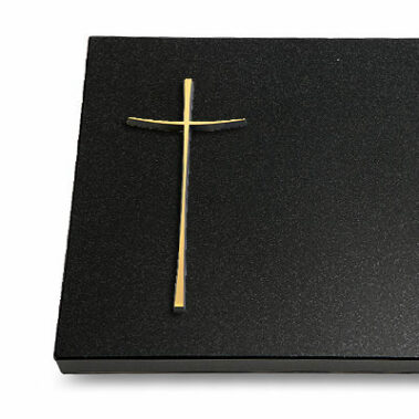 Metallornament "Bronze Kreuz 2"