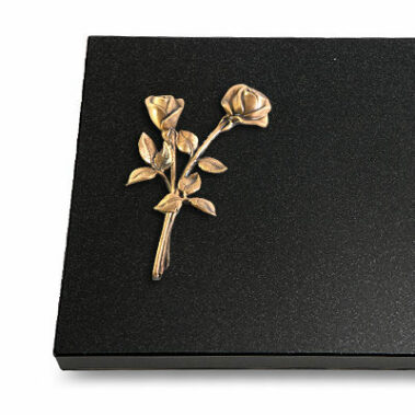 Metallornament "Bronze Rose 10"