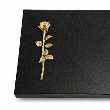 Metallornament "Bronze Rose 12"