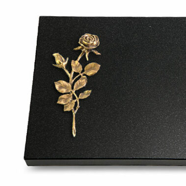 Metallornament "Bronze Rose 13"