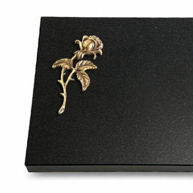 Metallornament "Bronze Rose 2"