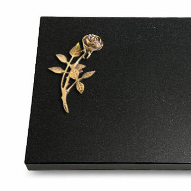 Metallornament "Bronze Rose 6"