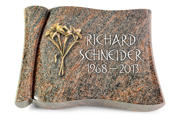 Grabbuch / Steinbuch "Voltaire"